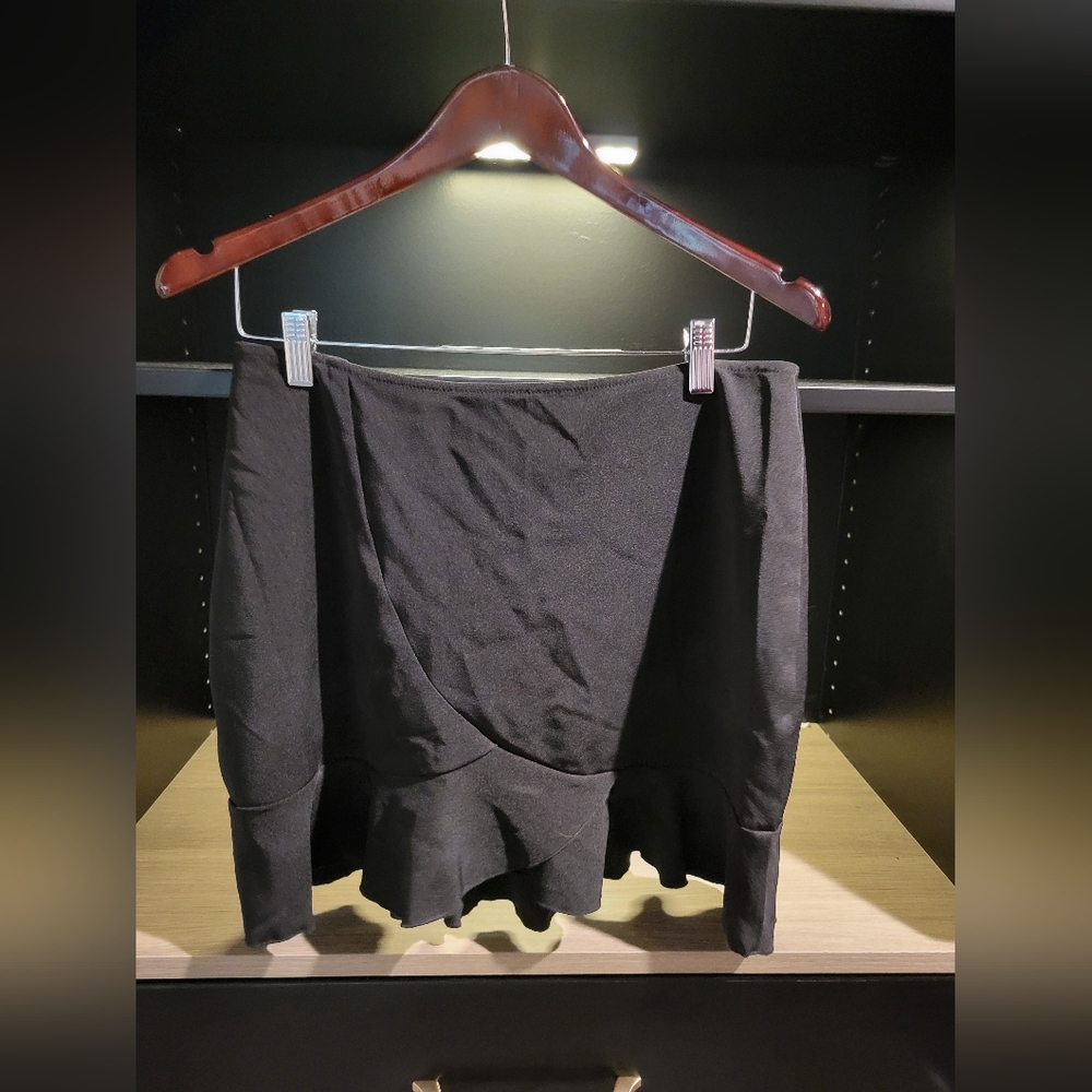 Juniors size 9 black mini skirt